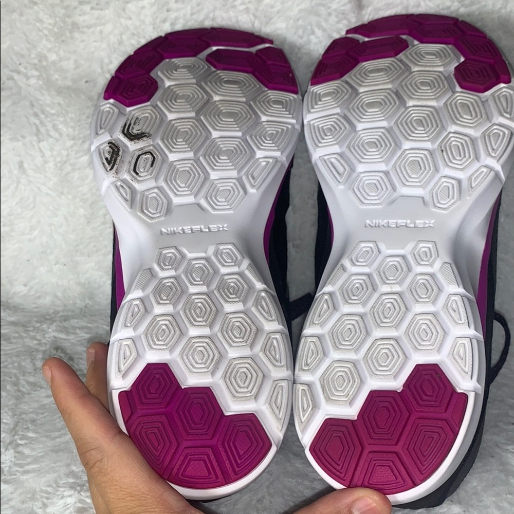 Nike training Flex TR5Black and Purple Athletic Shoes Lightweight and Breathable - Picture 6 of 10
